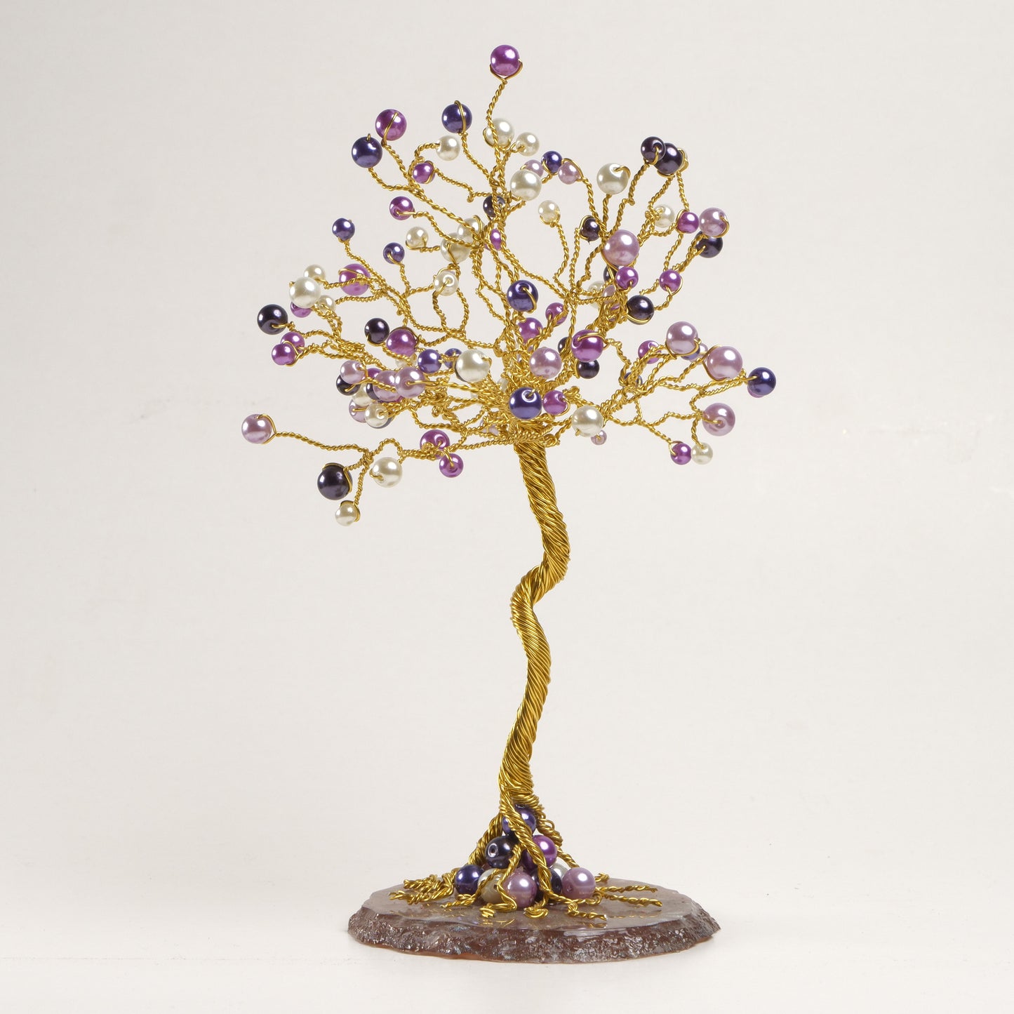 Arbre en fil de fer Amethyst Bloom