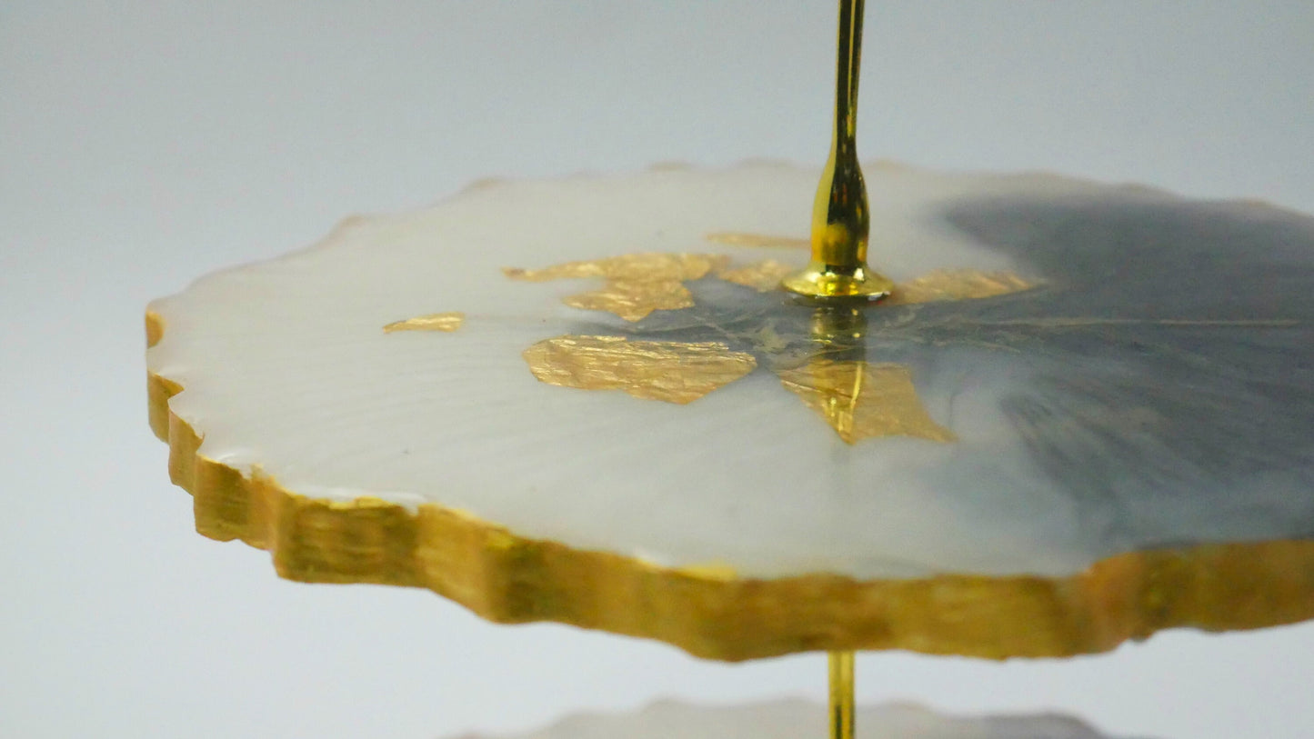 Présentoir à desserts à 3 niveaux