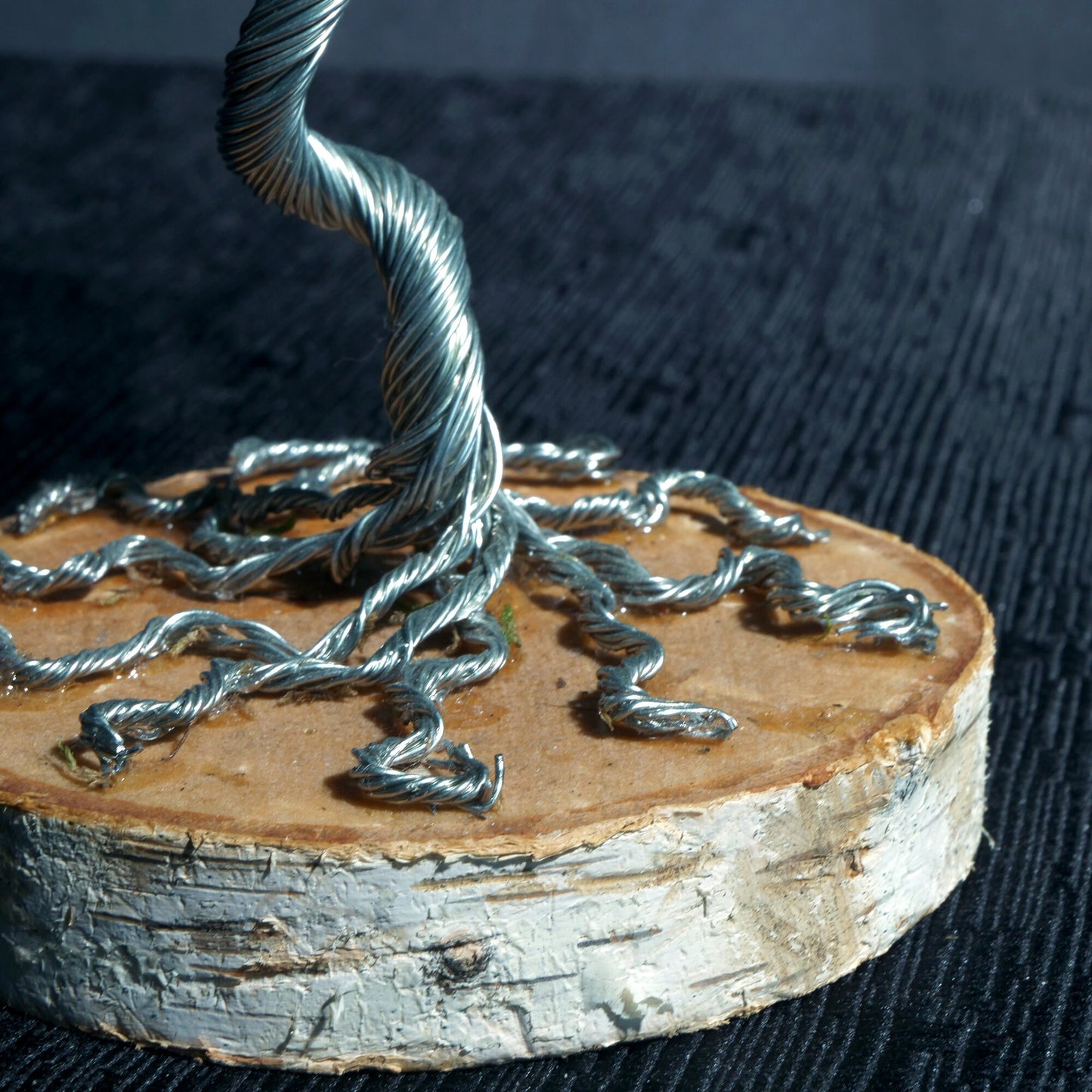 Japanese Wire Bonsai Sculpture