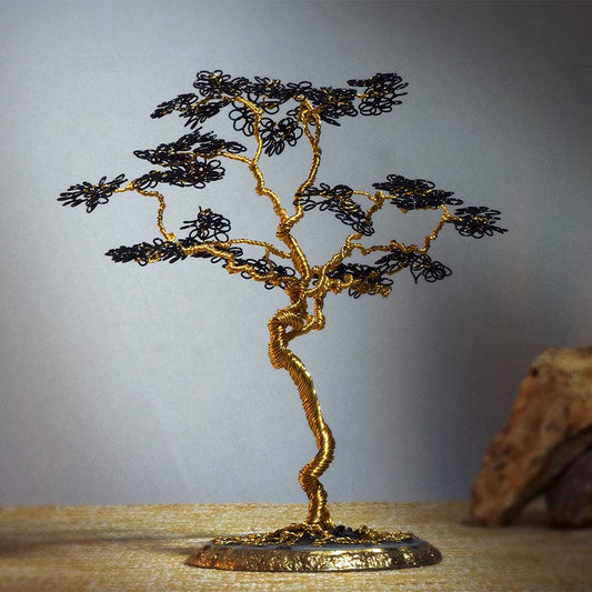 Gold Bonsai Sculpture