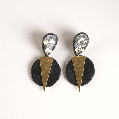 Art Deco Geometric Earrings N°2