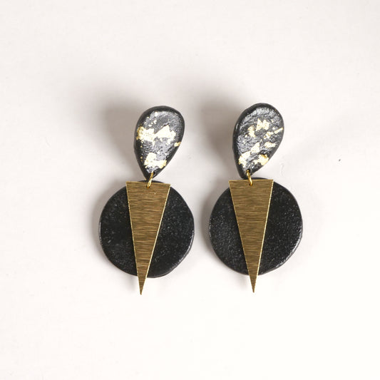 Art Deco Geometric Earrings N°2