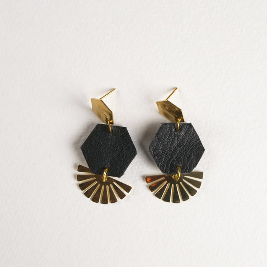 Art Deco Geometric Earrings N°4