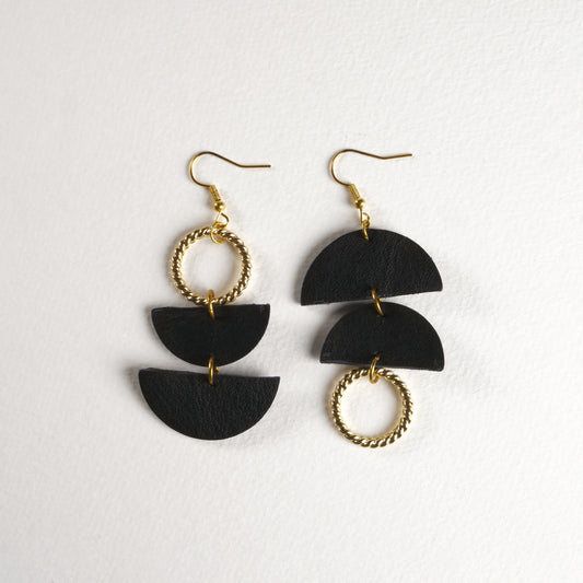 Art Deco Geometric Earrings N°1