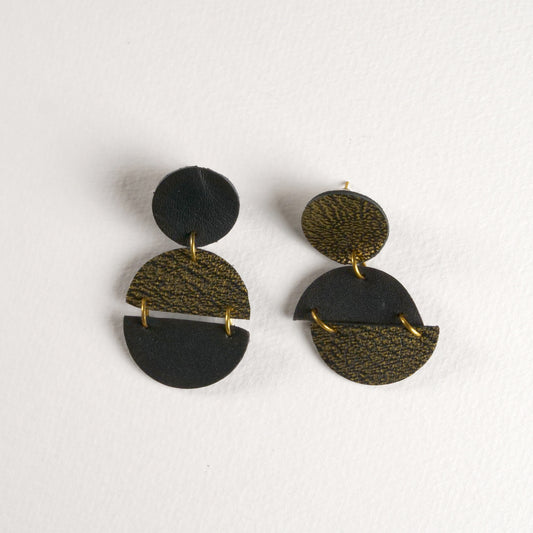 Art Deco Geometric Earrings N°3