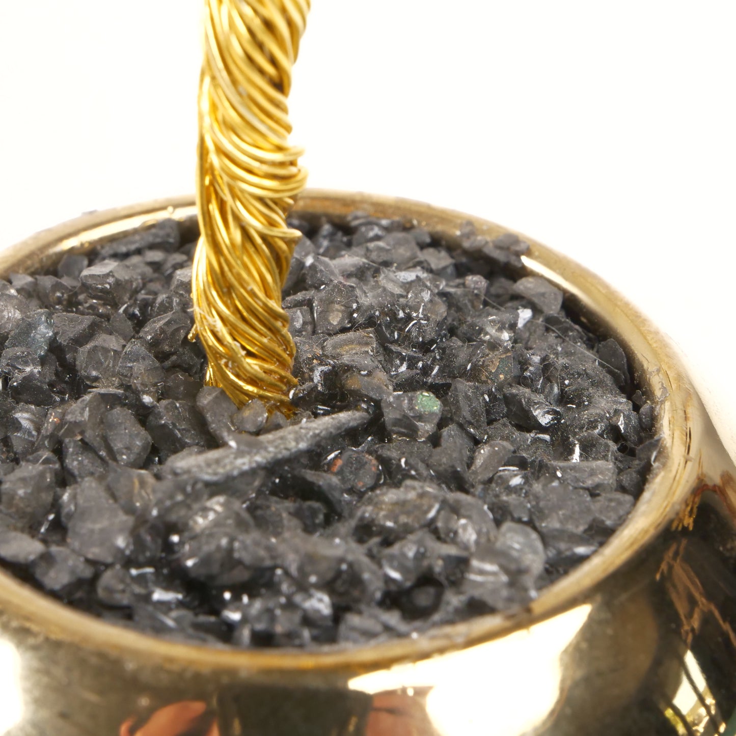 Two-Tone Willow Wire Sculpture