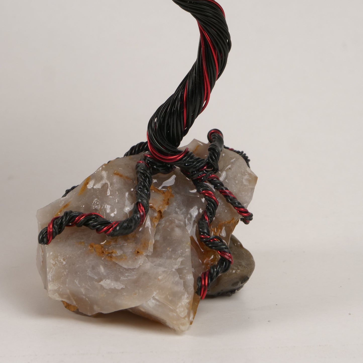 Sculpture en fil de fer d'érable rouge cramoisi