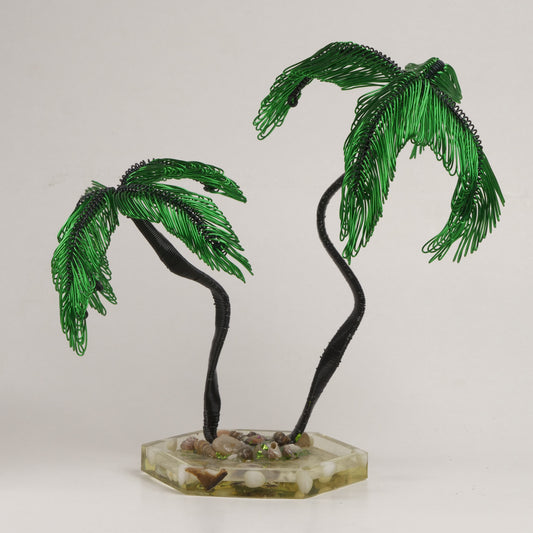Emerald Isle Palm Wire Art