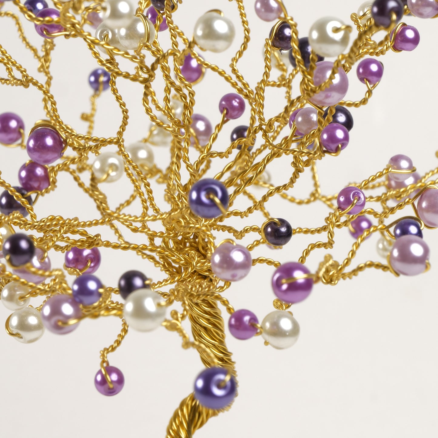 Arbre en fil de fer Amethyst Bloom