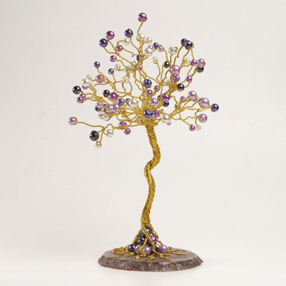 Arbre en fil de fer Amethyst Bloom