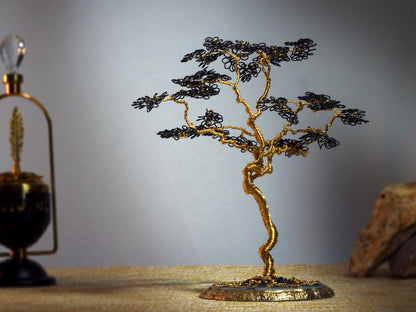 Gold Bonsai Sculpture