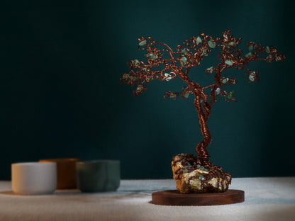 Arbre en fil de cuivre