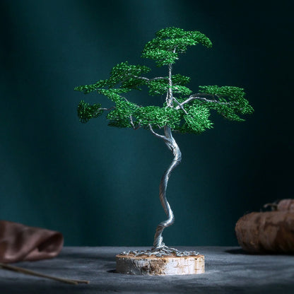 Japanese Wire Bonsai Sculpture