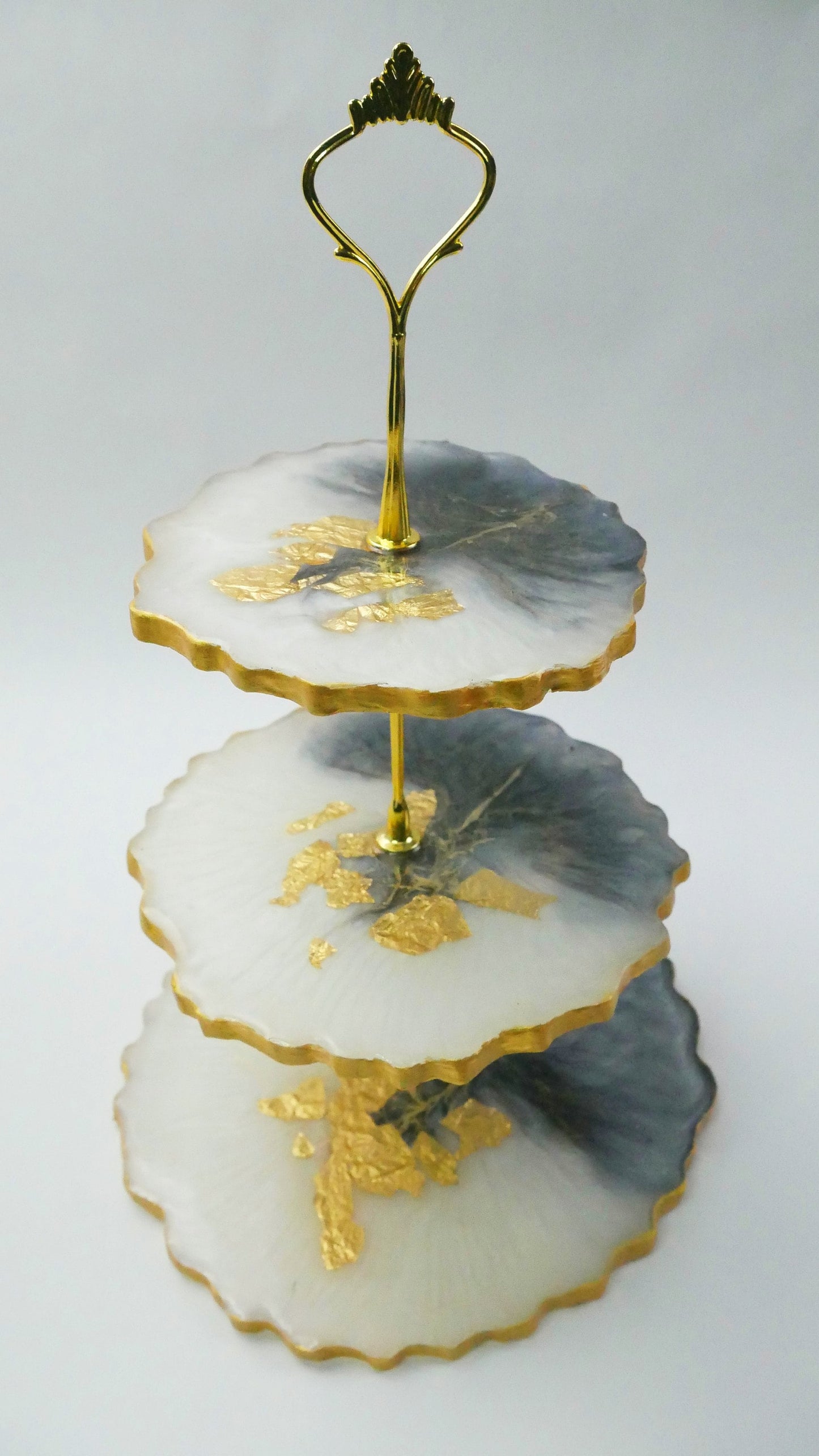 Présentoir à desserts à 3 niveaux