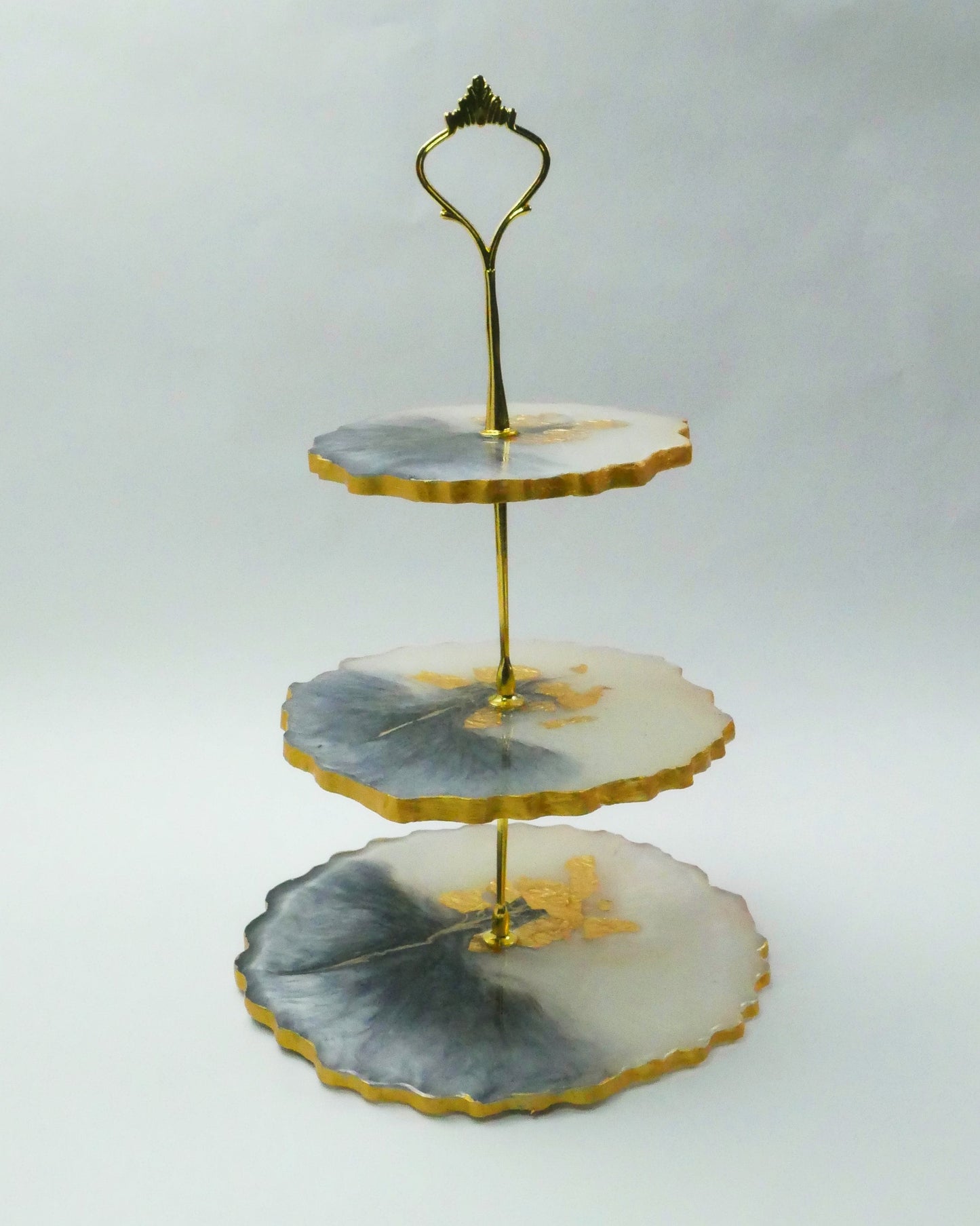 Présentoir à desserts à 3 niveaux