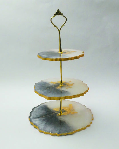 Présentoir à desserts à 3 niveaux