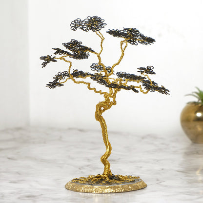 Gold Bonsai Sculpture