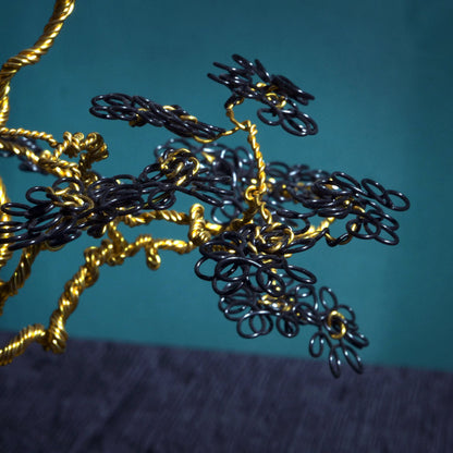 Gold Bonsai Sculpture
