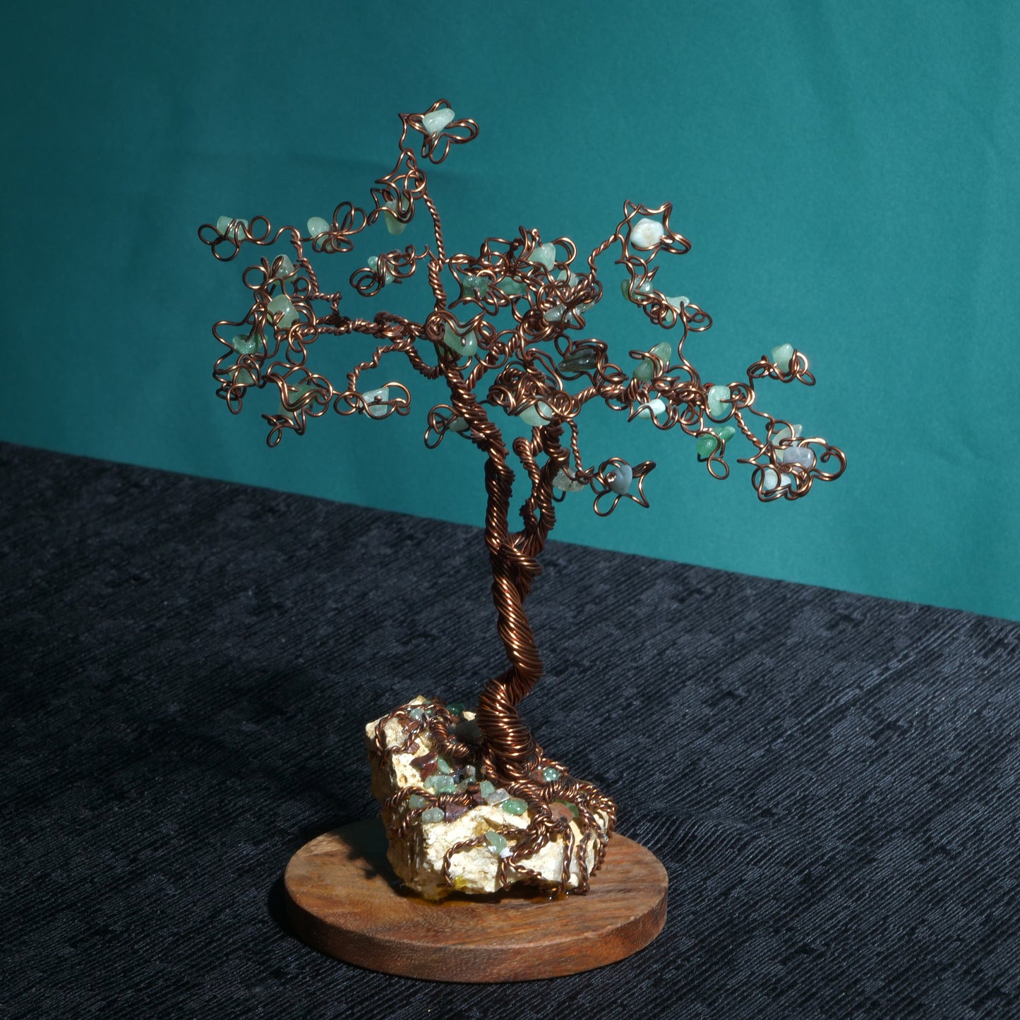 Arbre en fil de cuivre