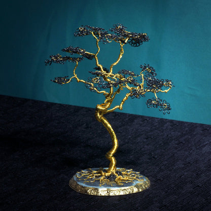 Gold Bonsai Sculpture