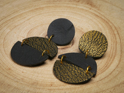 Boucles d'oreilles géométriques Art Déco N°3