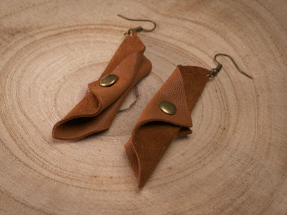 Bohemian Leather Earrings N°2